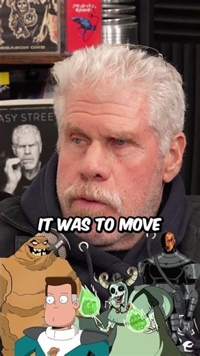 Ron Perlman on Voice Acting!