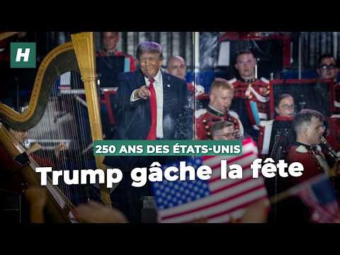 Donald Trump fait des 250 ans de l'indépendance des États-Unis une autocélébration