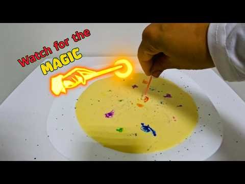 Milk Fireworks Magic: Watch Colors Explode in Science!