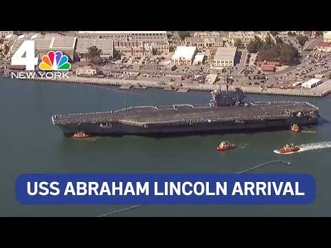 WATCH LIVE: Home Sweet Home! USS Abraham Lincoln Returns to San Diego After Nearly a Year at Sea