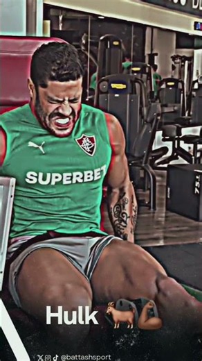 39 Years Old?! Hulk Breaks the Internet with Viral Gym Test at Fluminense 🏋️‍♂️🔥🇧🇷#Brazil #short