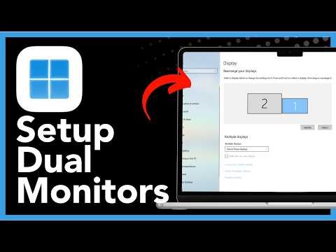 How To Connect And Set Up Dual Monitors On Windows - Quick Guide (2026)
