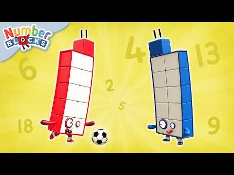 The Funniest Maths Moments! | Learn to Count for Kids Compilation | Number Cartoon | Numberblocks