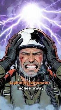 Ejecting into a thunderstorm at 40000 feet #aviation #survival #pilot