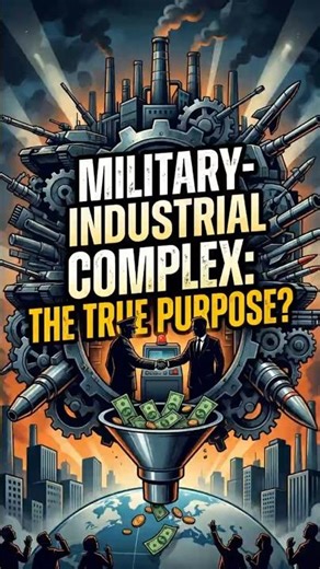 Military Industrial Complex TRUE Purpose EXPOSED! 😱 (War = BILLIONS) #geopolitics #news