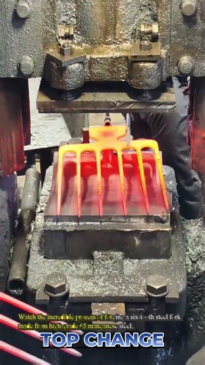Six Tooth Steel Fork Manufacturing