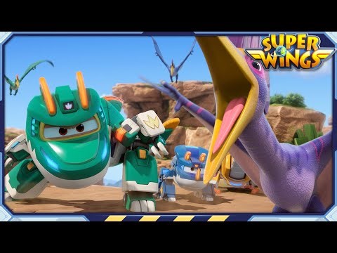 Superwings | S9 | Dino Eggs Delivery Mission | Super Combo | Ep.18