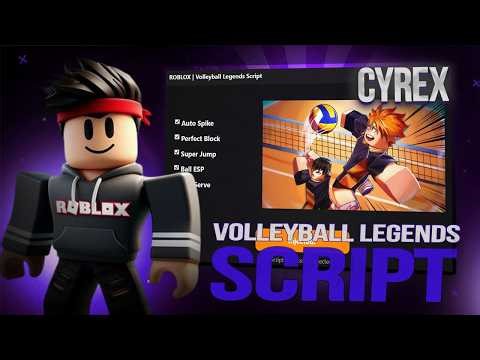 Roblox Volleyball Legends Script | Hitbox, Esp, Auto Bump, Auto SPIN, (Mobile & PC) | UPDATE