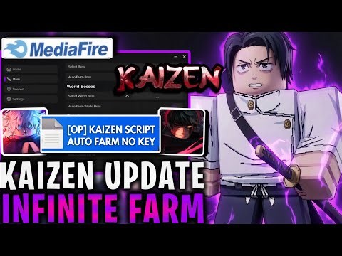 [🩸UPDATE] KAIZEN SCRIPT ( DUPE ITENS INFINITE +AUTO FARM & GOD MODE - (CELULAR E PC) 2026!!