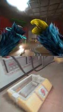 Huggy Wuggy Pursues Player in Chapter 5 Final Scene - Poppy Playtime