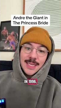 Andre the Giant in The Princess Bride #wwe #wweraw #wwehistory