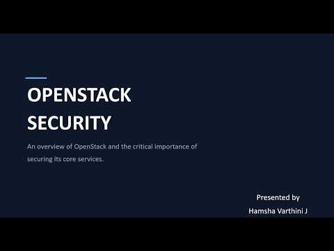 Openstack security