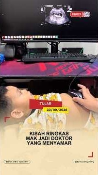 23 SEPTEMBER - KISAH RINGKAS MAK JADI DOKTOR YANG MENYAMAR