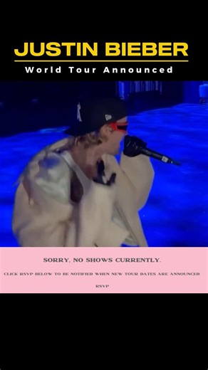 Justin Bieber World Tour