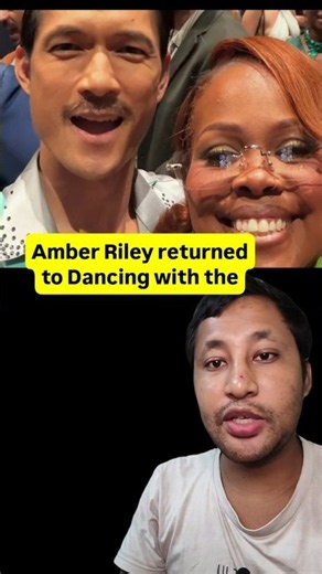 Amber Riley returned to Dancing With the Stars to sing