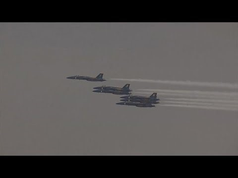 Blue Angels soar over Houston as Fleet Week continues
