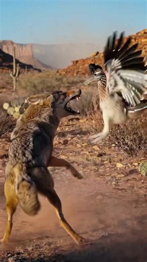 Roadrunner vs Coyote — The Cartoon Was Right! 🐦💨 #roadrunner