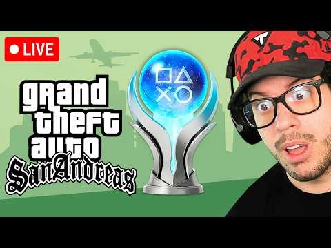 🔴 LIVE! - GTA SAN ANDREAS *100% COMPLETE PLATINUM TROPHY* ATTEMPT!