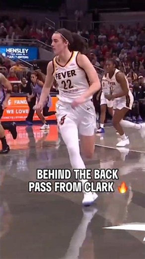 🔥 Caitlin Clark BEHIND BACK DIME to Aliyah Boston for 3 | Indiana Fever WNBA women's basketball NBA