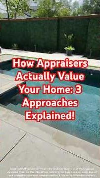 How Appraisers Actually Value Your Home: 3 Approaches Explained! 🕵️‍♂️🏠 | Sales, Cost & Income