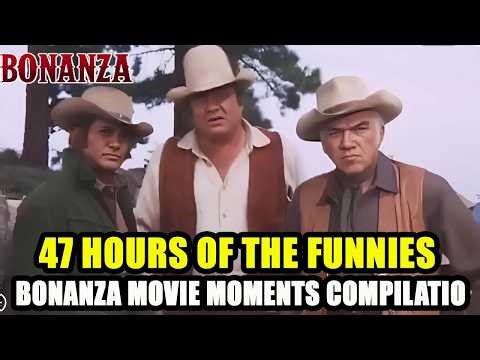 47 hours of The Funniest Bonanza Movie Moments Compilatio | FULL EPISODES | English #bonanza