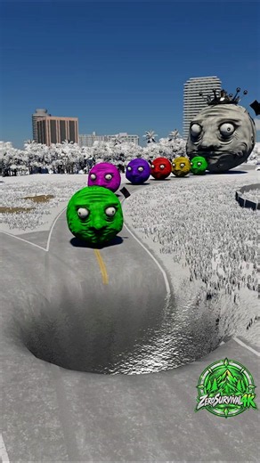 🌊 DEEP WATER PIT DEVOURS BIG & SMALL MOON CARS 💥 #2 | BeamNG.drive