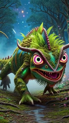 Exploring Pandora's Weirdest Wildlife: The Alien Chameleon🦎 #shorts