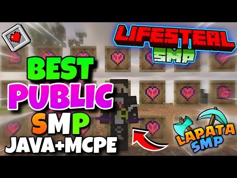 🔥 New Best Public Lifesteal SMP Minecraft 1.21 | Cracked 24/7 Server | Java + PE | Free To Join 🎮