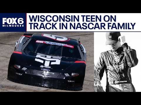 NASCAR family: Wisconsin teen Penn Sauter on track to follow suit | FOX6 News Milwaukee