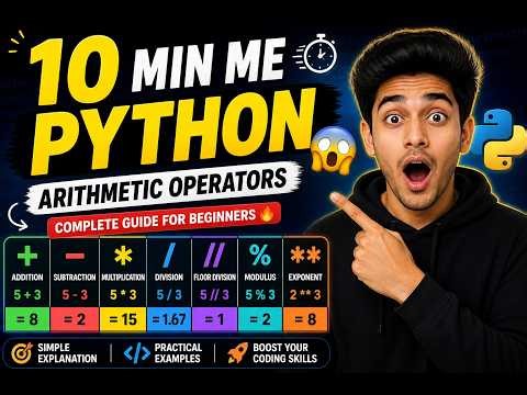 How to Master Python Arithmetic Operators Fast (With Examples)