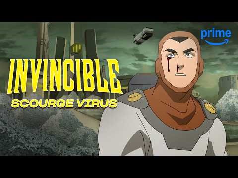Nolan Gets Infected with the Scourge Virus | Invincible Season 4 | Clip | Prime Video