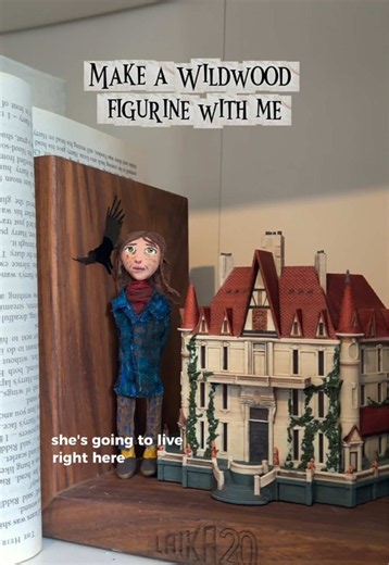 Let’s make Prue from Laika’s new film, Wildwood. Celebrating human artistry, comes Laika’s most ambitious stop-motion project yet. In cinemas now 🦅🌲 @LAIKA Studios @KismetMovies #Wildwood #MadebyHumans #ad