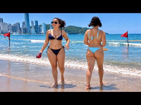 🇧🇷 Balneario Camboriu Beach A Magnificent Day in Brazil