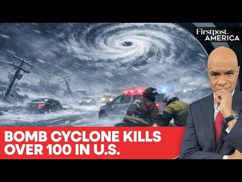Bomb Cyclone Batters US: 150 Million Affected, Over 4,000 Flights Cancelled | Firstpost America