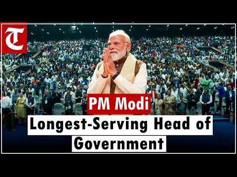 PM Modi Becomes Longest-Serving Head of Government | Leaders Congratulate