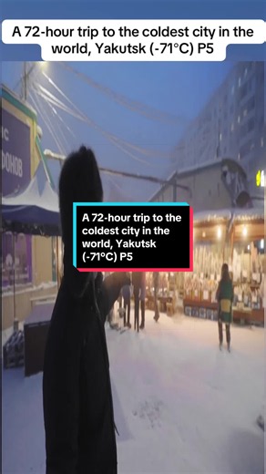 A 72-hour trip to the coldest city in the world, Yakutsk (-71°C)p5 #A72hourtriptothecoldestcityintheworld #yakutsk