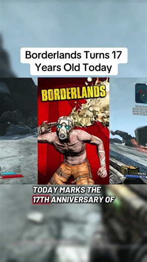 The First Borderlands Celebrates Its 17th Anniversary Today! #borderlands #borderlands2 #retrogaming #gaming #nostalgia