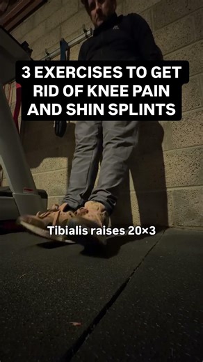 3 exercises to help with knee pain and shin splints