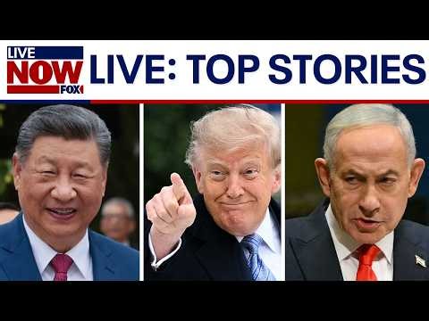 LIVE: Trump welcomes Xi to White House, Netanyahu’s UNGA address, Iran war latest, more top stories