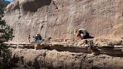 Ancient 'calendar' rock carvings discovered in Ancestral Pueblo site