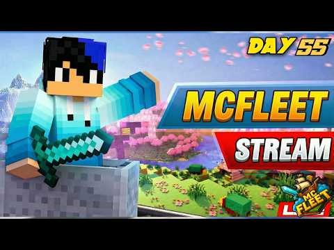 McFleet NEW SEASON 2 DAY 55🔥| Minecraft LIVE with Friends – Epic Survival Adventure Begins #mcfleet​