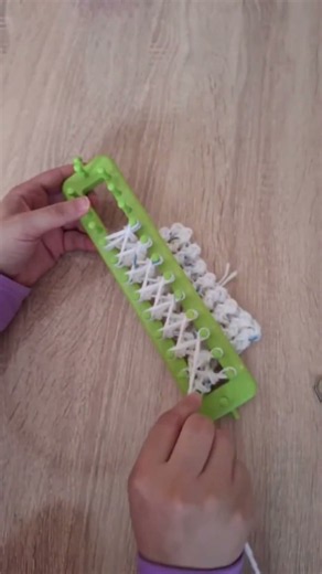knitting loom for beginners step by step #knitting #scarf #crochet #knit #diy