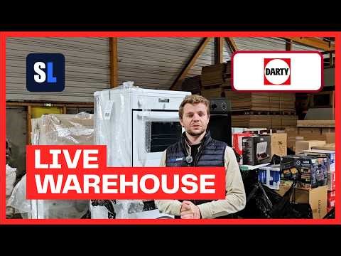 🔴 LIVE Warehouse — Darty Bordeaux — Home Appliances & Televisions — Non-Functional