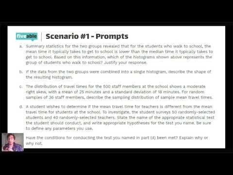 AP Statistics CRAM – FRQs: Probability & Inference