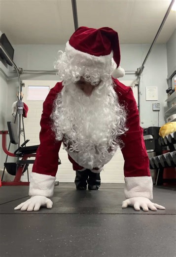 Santa Push-Up Challenge