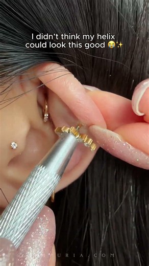I Didn’t Think My Helix Piercing Could Look This Good!