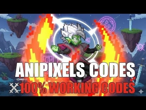 ANIPIXELS CODES [ROBLOX]⚔️ | 🔥WORKING CODES FOR ROBLOX ANIPIXELS ✌️