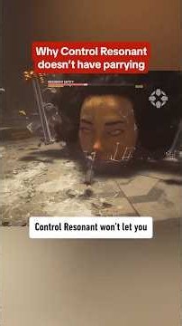Control Resonant wants you to be aggressive in combat, so there is no parrying in the game! #control