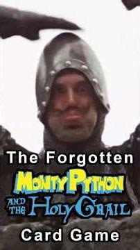 Monty Python And The Holy Grail Had An Tie-In Card Game?! #montypython #tcg