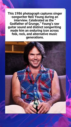 Neil Young (1986) 🎸 #NeilYoung #Shorts #1980s